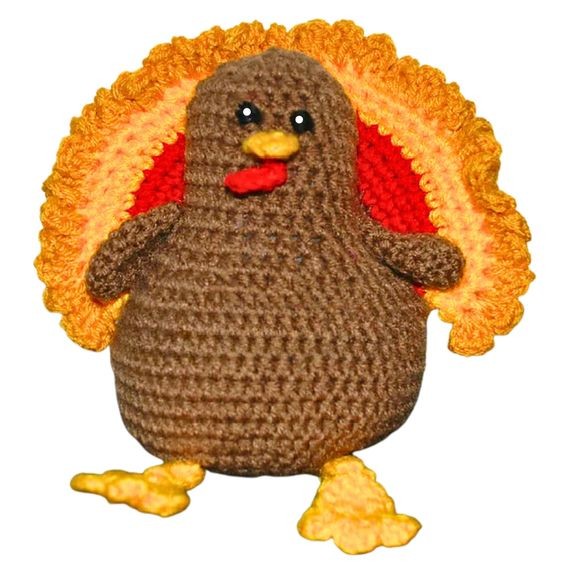 Crochet Turkey Plushie Amigurumi