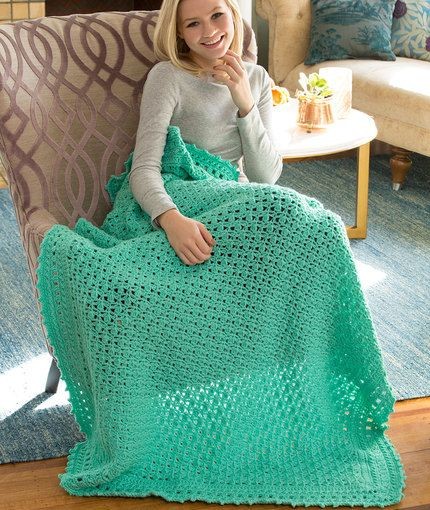 Crochet Comforts of Home Throw