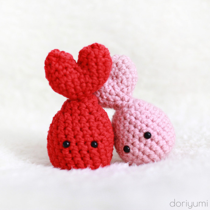 Crochet Little Sweet Hearts Amigurumi