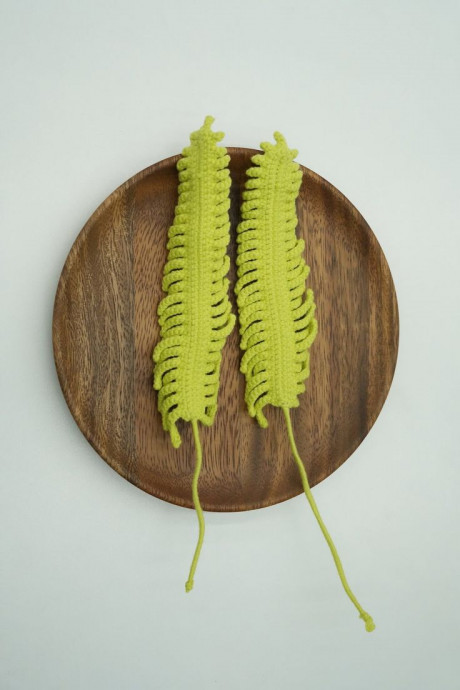 Crochet Fern Leaf