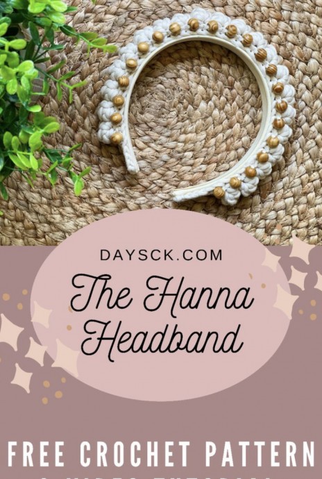 Free Crochet Pattern: The Hanna Headband