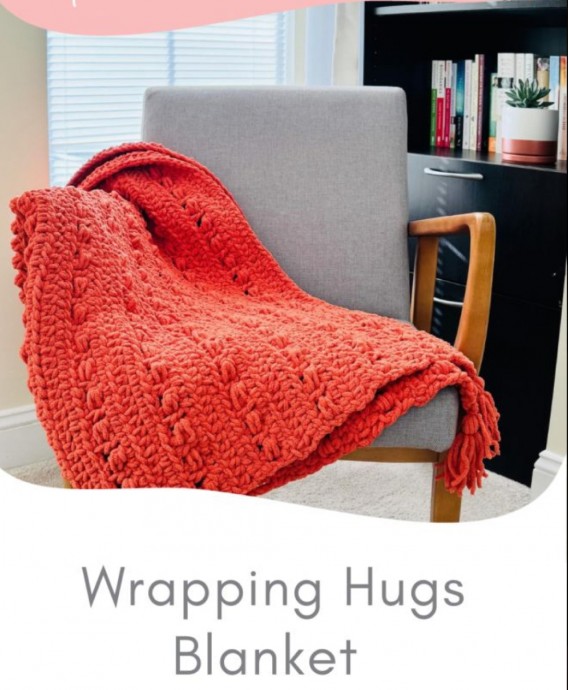 Crochet Wrapping Hugs Blanket (Free Pattern)