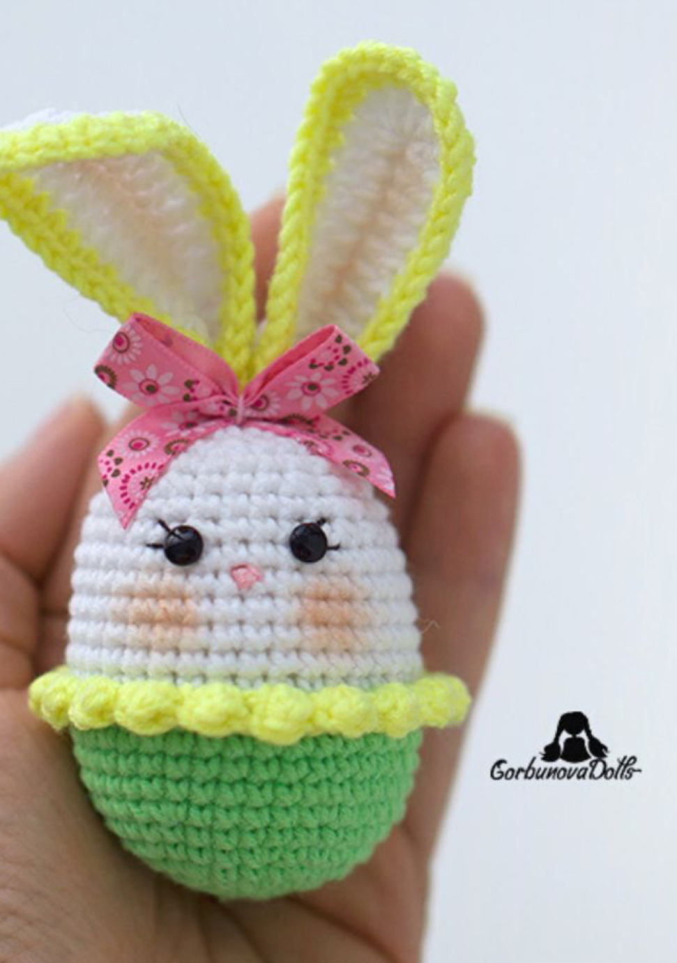 Crochet Easter Egg Bunny – Free Crochet Pattern — Craftorator