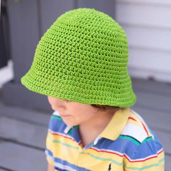 Crochet Kids Cotton Bucket Hat