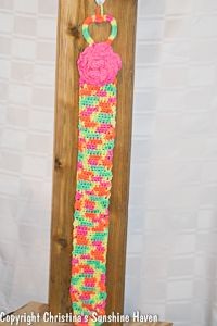 Crochet Hair Accessories Organizer