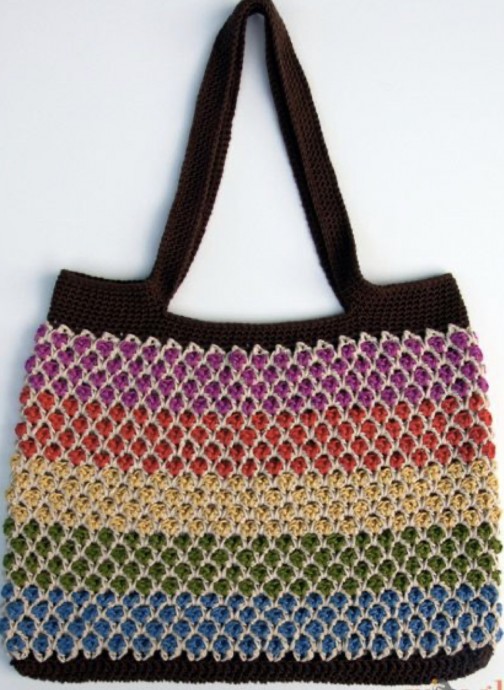 Crochet Moroccan Market Tote Bag (Free Pattern)