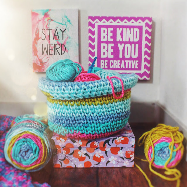 Discover the Stylish and Functional Crochet Pop Yarn Storage Basket for Home Organization