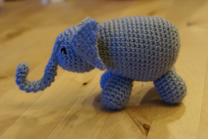 Crochet Adorable Elephant