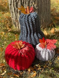 Crochet Chunky Pumpkins