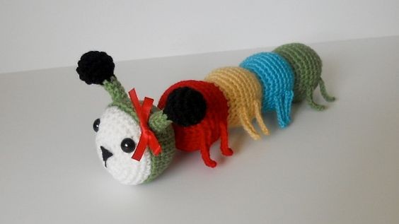 Crochet Little Caterpillar