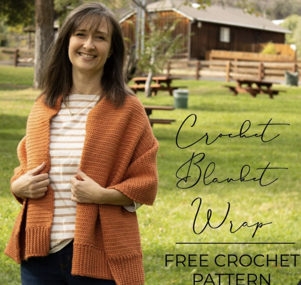 Crochet Blanket Wrap – FREE CROCHET PATTERN — Craftorator