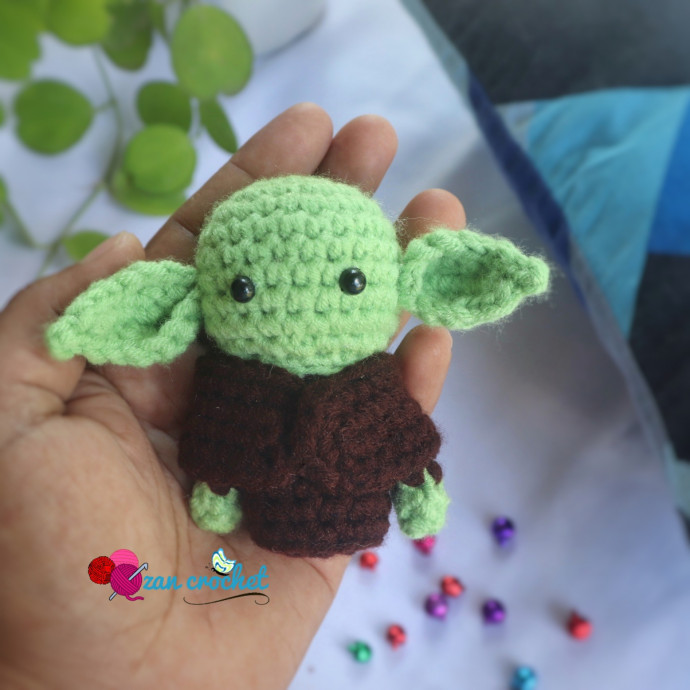 Crochet Amigurumi Yoda