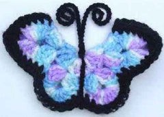 Crochet Monarch Butterfly Fridgie