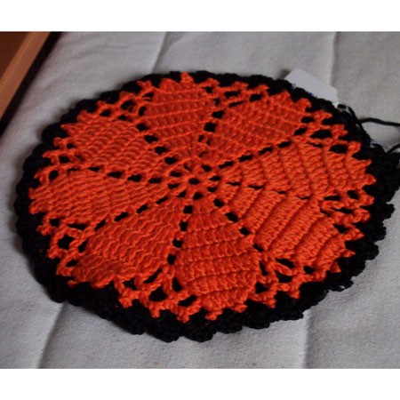 Crochet Flower Hotpad