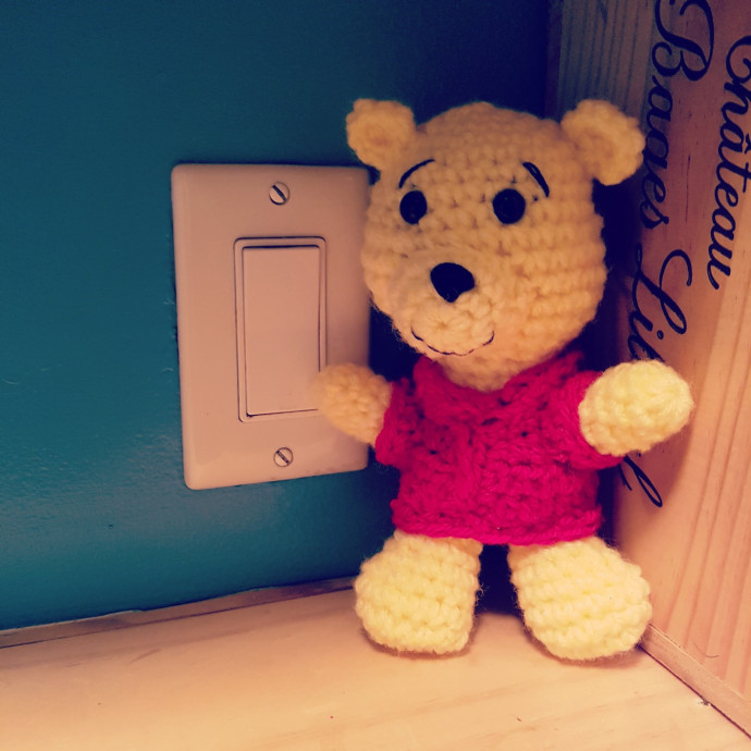 Crochet Winne the Pooh Doll