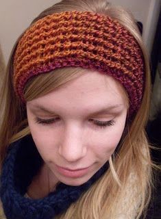 Crochet Ribbed Earwarmer/Headband