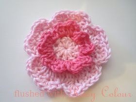 Crochet Rosy's Flower