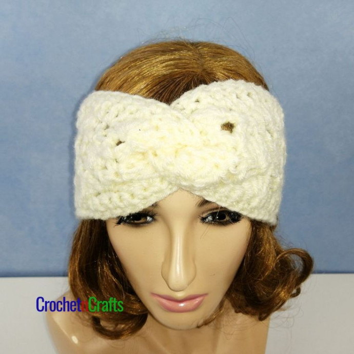 Crochet Twist Ear Warmer