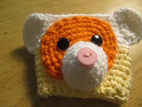 Crochet Ferret Coffee Cozies