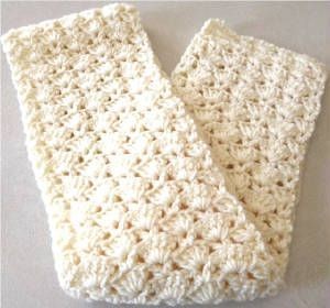 Crochet Snapdragon Stitch Scarf