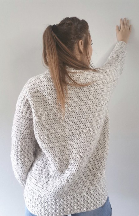 Free Crochet Pattern: Beautiful Beginner Sweater