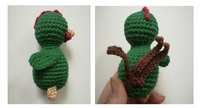 Crochet Adorable Cockerel