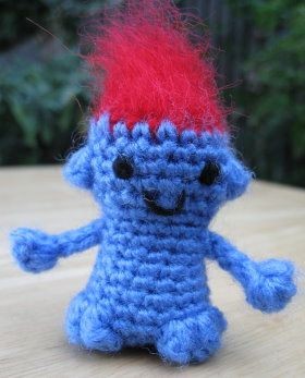 Crochet Troll Doll