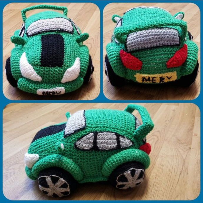 Crochet Race Car