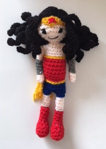 Crochet Wonder Woman Amigurumi