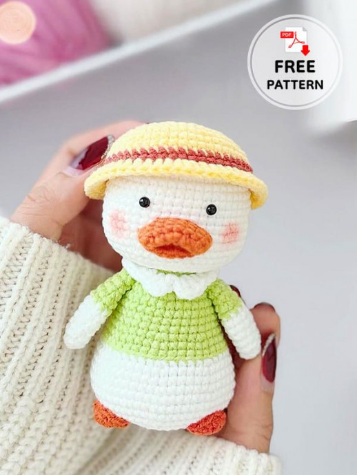 Crochet Summer Duck With Hat