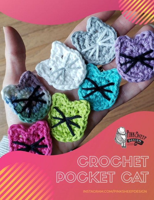 Crochet Pocket Cats