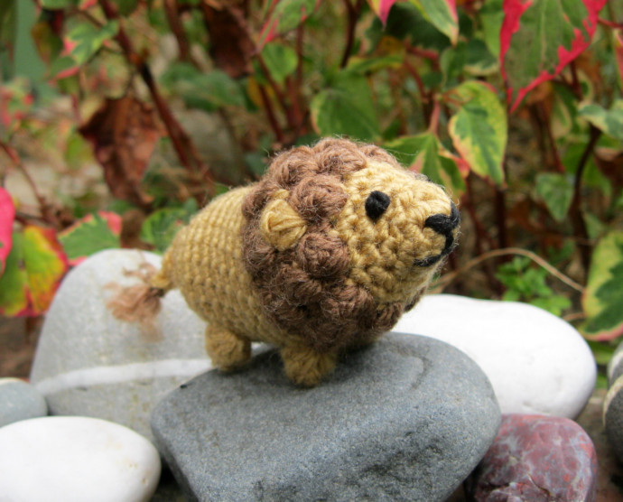 Crochet Boris The Tiny Lion Amigurumi