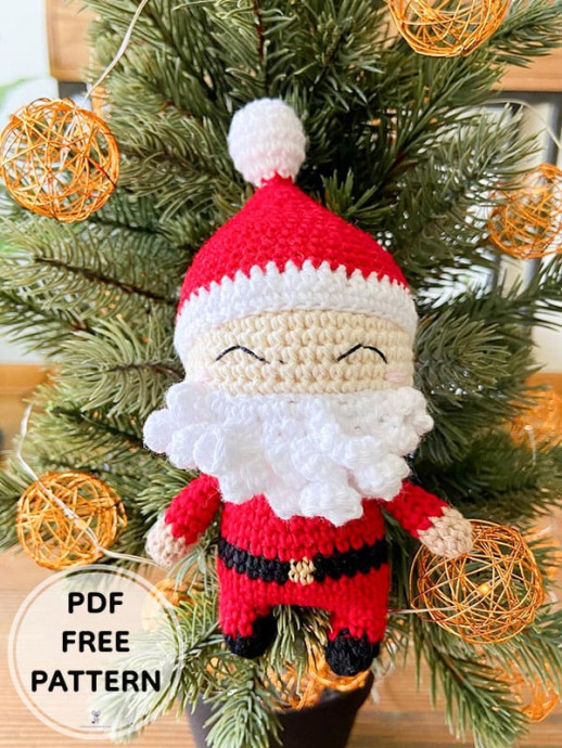 Crochet Santa Claus Amigurumi