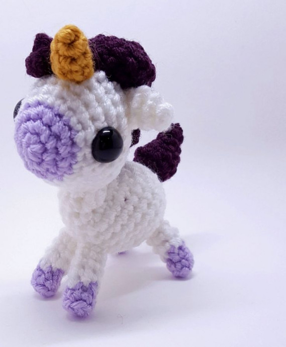 Crochet Page the Baby Unicorn