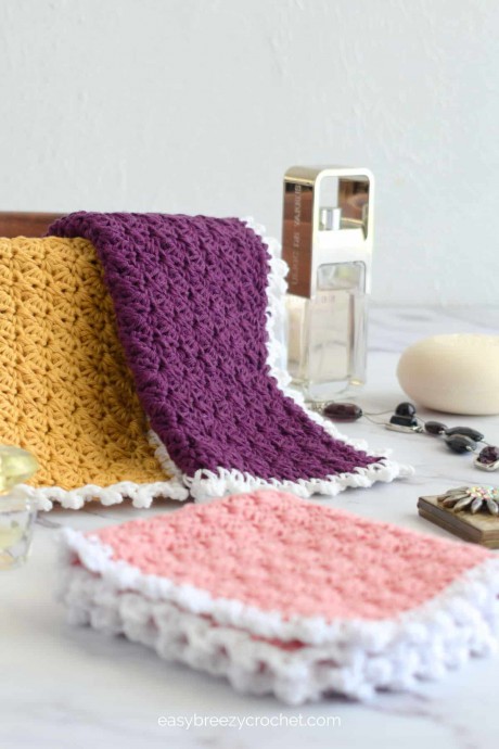 Crochet Adorable Washcloth