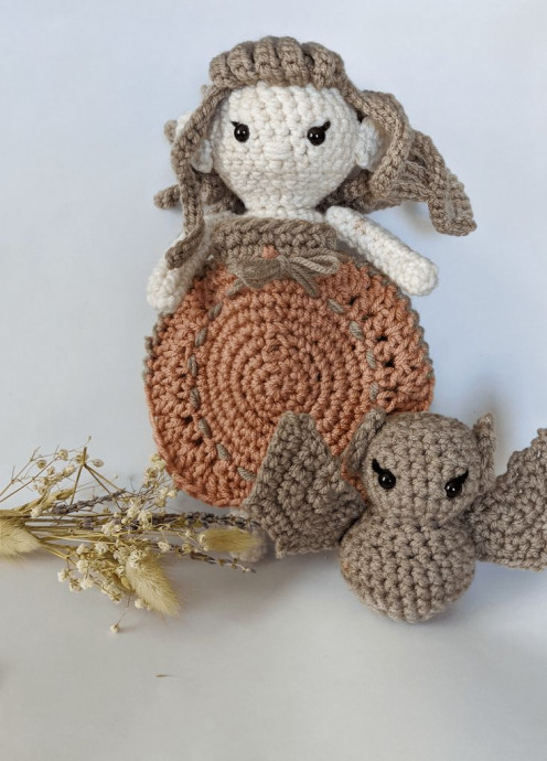 Crochet Pumpkin and Spice Amigurumi Set