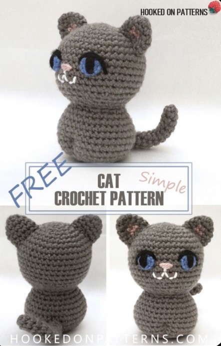 Free Crochet Pattern: Make a Simple Cat