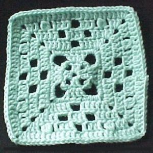 Crochet July Square