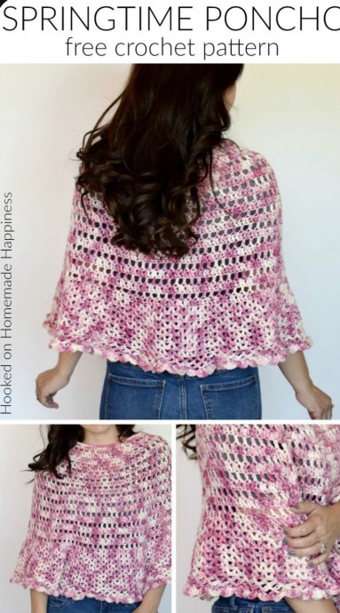 Beautiful Springtime Poncho