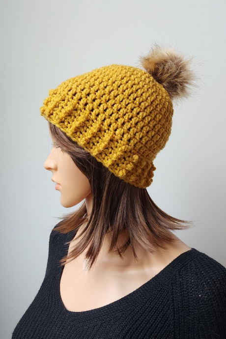 Crochet Honey Spiced Hat