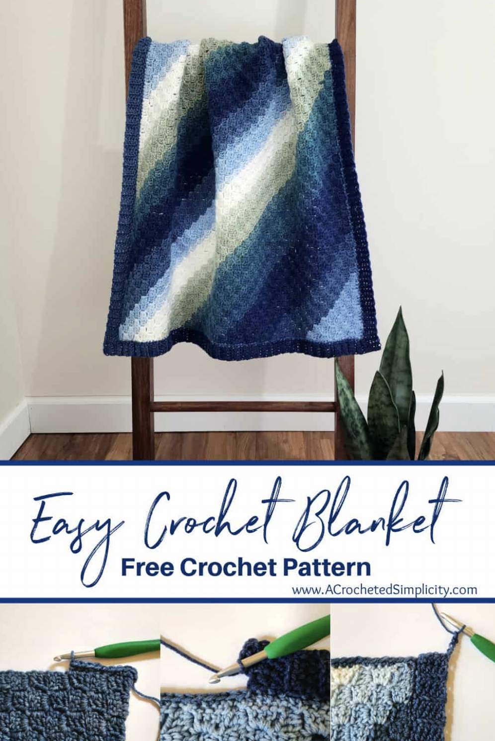 Caspian Crochet Blanket – FREE CROCHET PATTERN — Craftorator