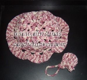 Crochet Pink Coin Purse