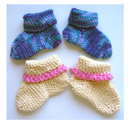 Crochet Kiddie Socks