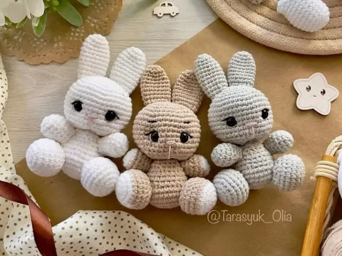 Crochet Amigurumi Sweet Bunny