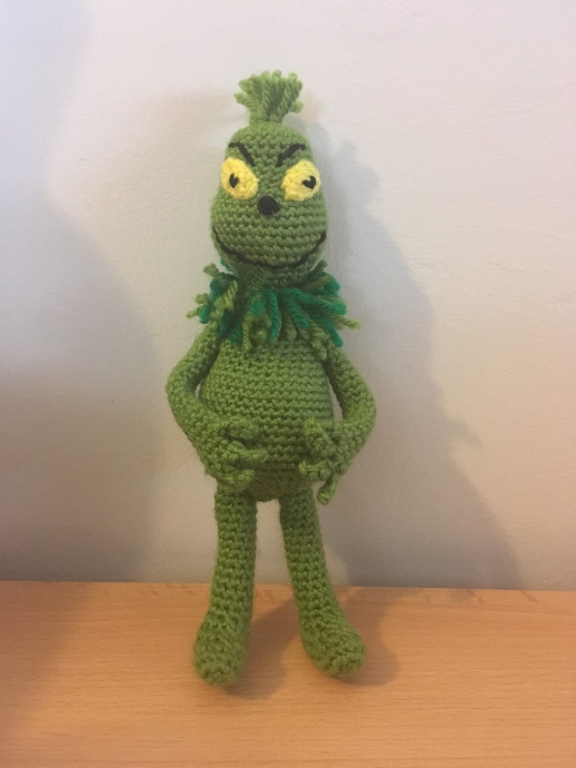 Crochet The Grinch Toy