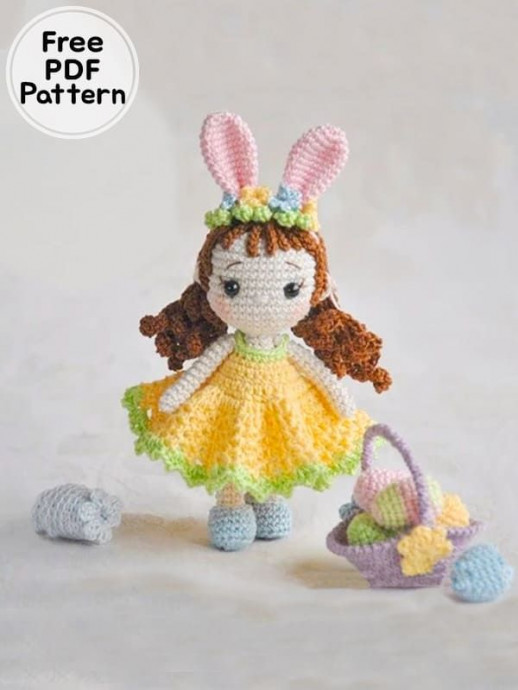 Crochet Easter Doll Amigurumi