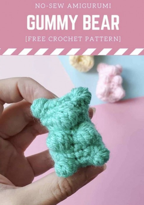 Amigurumi Gummy Bear Crochet Pattern (FREE)