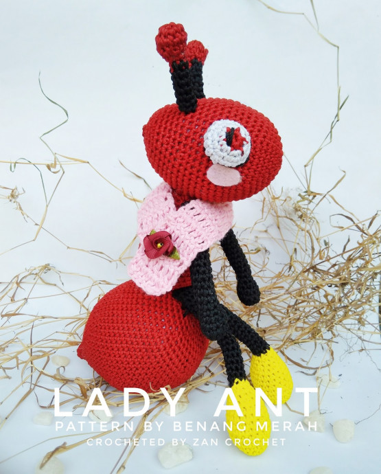 Crochet Lady Ant