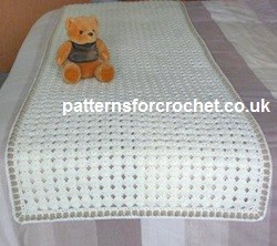 Crochet  Bed Runner