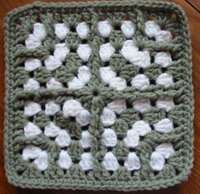 Crochet Window Panes Square